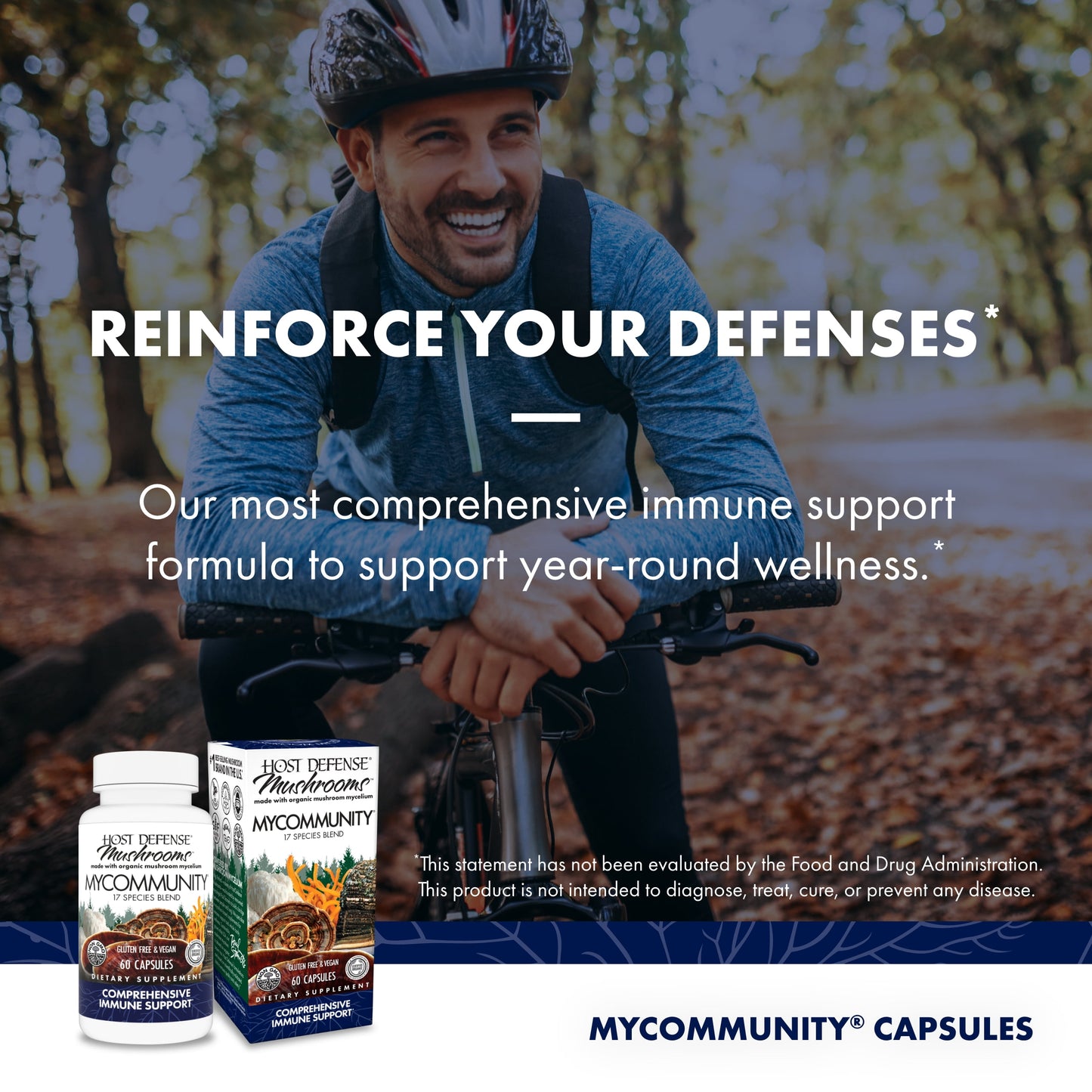 Mycommunity Capsules - 60 Capsules (30 Servings)